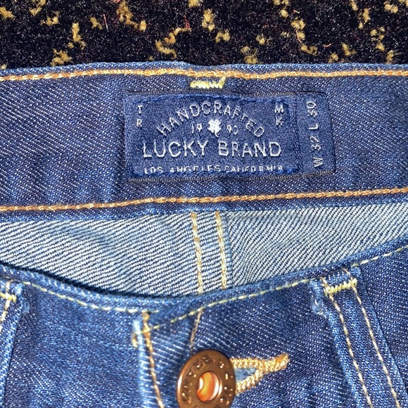 low rise dark blue jeans - Picture 2 of 4